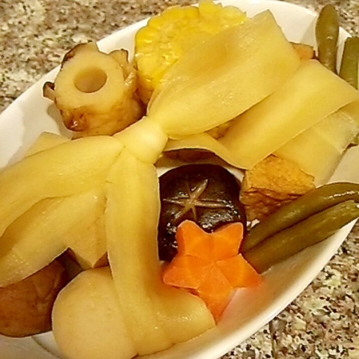 かんぴょうと厚揚げの煮物